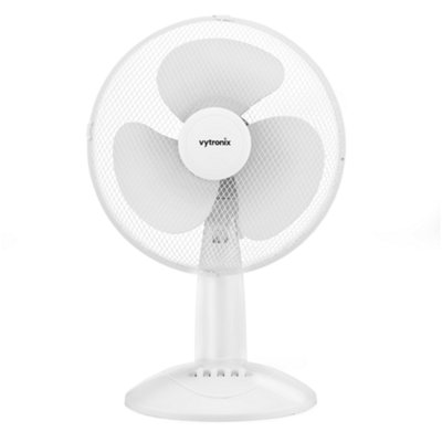 Vytronix DF12 Oscillating 3 Speed Desk Fan