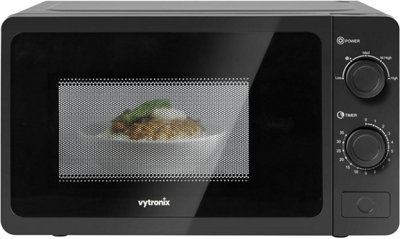 Vytronix MLM20B Manual Microwave Oven 20L Freestanding 700W Black