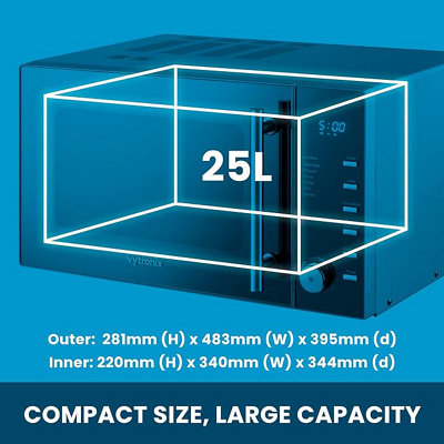 Vytronix VY-C900M 25L 900W Digital Microwave Oven