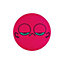 Waboba Super Meh Flying Disc Dark Pink (One Size)