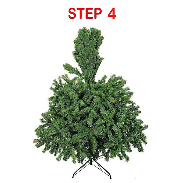 Wadan 7ft Green Artificial Christmas Tree, Xmas Pine Tree with 1200 Tips, Artificial Tree with Solid Wadan 7ft Green Artificial Christmas Tree, Xmas Pine Tree with 1200 Tips, Artificial Tree with Solid