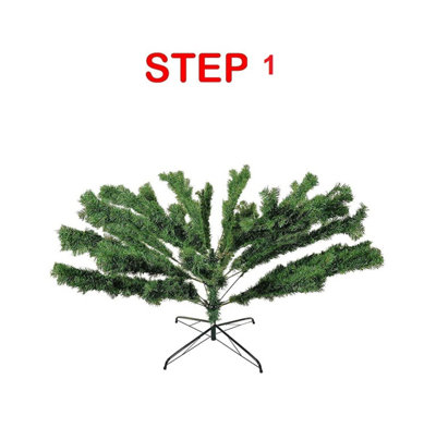 Wadan 8ft Green Artificial Christmas Tree