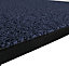 Wadan Blue 90x150 cm Door Mat - Heavy Duty Washable Non-slip Rubber Back Entrance Rug - Shoes Scraper Barrier Mat Indoor & Outdoor