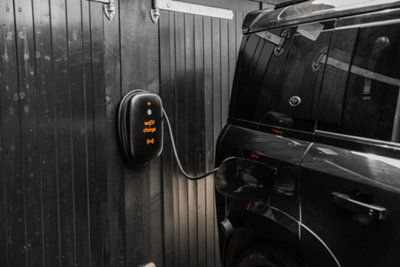 waEV-charge EV1 EV Smart Charger - 7.4kW - 5m Tethered Cable - WiFi - Powered by ev.energy