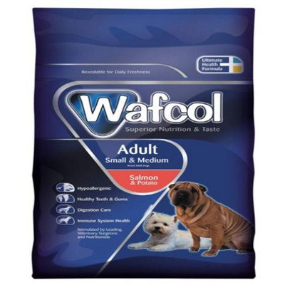 Wafcol Adult Sml/Med Salmon & Potato 12kg Price Comparisons | Compare The Build