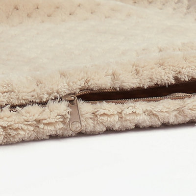 Waffle Fleece 4 x Cushion Covers Soft - 5