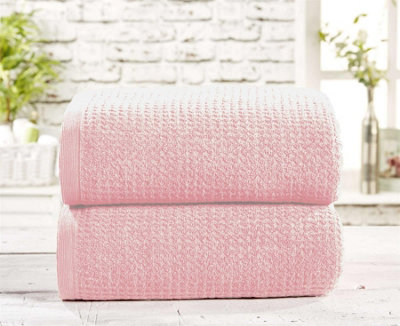 Dusky pink best sale hand towels