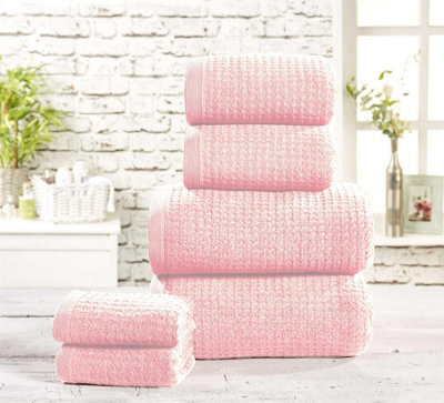 Dusky pink 2025 hand towels