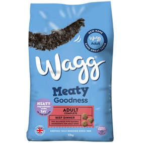 Wagg Meaty Goodness Beef & Veg Dog Food 12kg