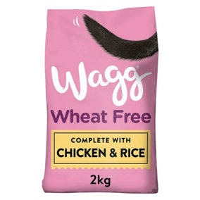 Wagg Wheat Free Chicken & Rice Adult Dog Food 2kg