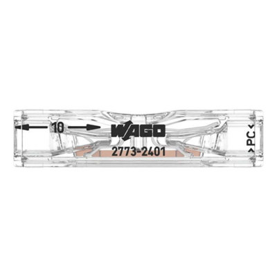 Wago 2773 Series Inline Connectors (100 pieces) 2773-2401