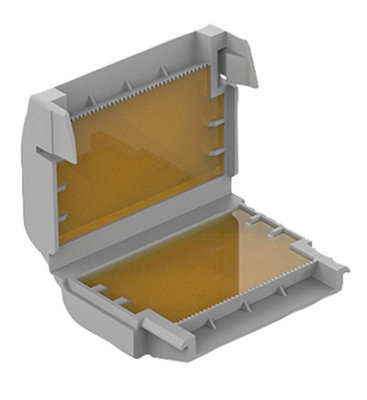 WAGO - Gel Box for 221 Series / 2273 Series Connectors, Grey, 4mm, Size 2