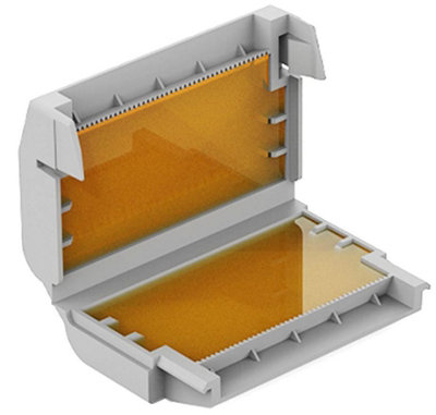 WAGO - Gel Box for 221 Series / 2273 Series Connectors, Grey, 4mm. Size 3