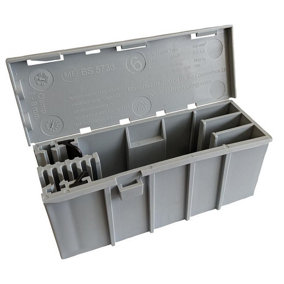 WAGO - Junction Box for 221 Connector Series, Grey, 108x39x44mm