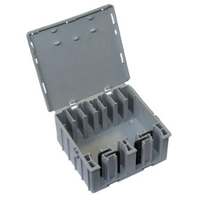 WAGO - Junction Box for 222, 773, 2276 221 Connector Series, 126x115x55mm