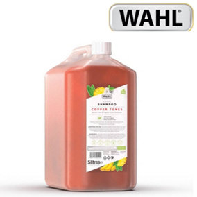 Wahl Animal Shampoo Copper Tones 5 Litres Enhanced Brightening Formula