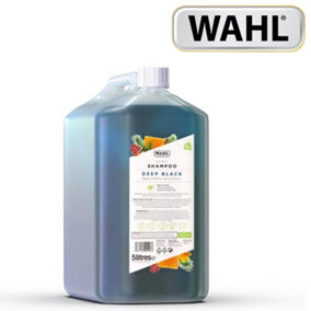 Wahl Animal Shampoo Deep Black 5 Litres Enhanced Brightening Formula