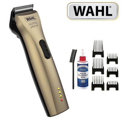 Wahl Cord Cordless Super Groom Dog Clipper Grooming Set 3 25mm