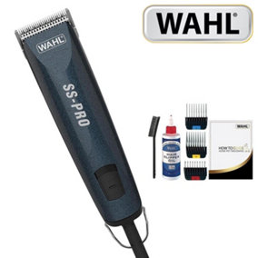 Wahl SS Pro Corded Dog Clipper Professional Pet Grooming Set for All Coat Types