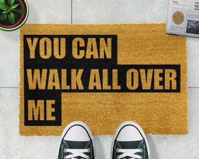 Walk All Over Me Doormat - Regular 60x40cm