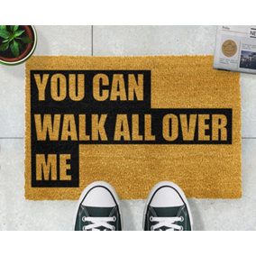 Walk All Over Me Doormat - Regular 60x40cm