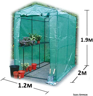 Walk In Extra Large Garden Greenhouse - 9