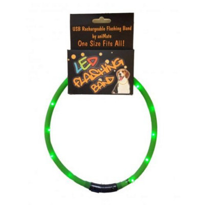 Walking Mate Flashing Led Band Green 70cm Cut To Size Price Comparisons | Compare The Build