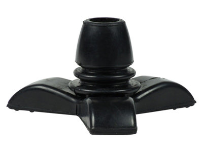 Walking Stick Rubber Ferrule Drive Medical Tri-Support Cane Safety Tip 19mm 3/4"