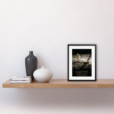 Wall Art Print NASA Our Solar System Moon Apollo 11 Lunar Module Buzz ...