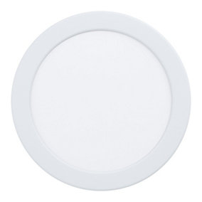 Wall / Ceiling Flush Downlight 166mm White Round Spotlight 10.5W 4000K LED