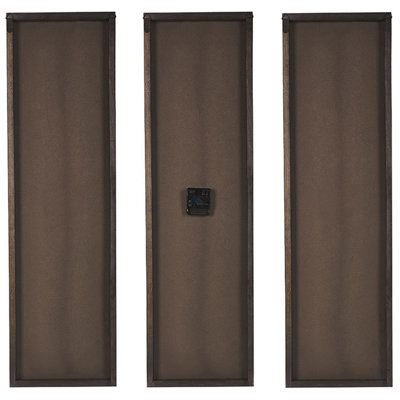 Wall Clock 75 x 75 cm Light Wood COATLAN - 4