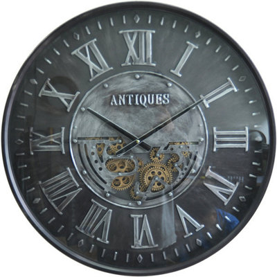 Wall Clock - L8 x W60 x H60 cm