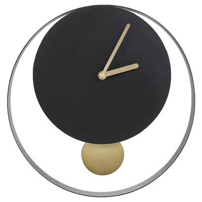 Wall Clock MAGLAND Steel Black