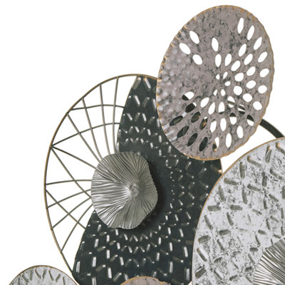Wall Décor Black and Silver CESIUM - 5