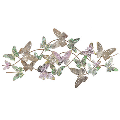 Wall Décor Butterflies Multicolour GALLIUM