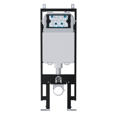 Wall Hung Toilet Frame Concealed Cistern Slim Dual Flush Adjustable 1.14-1.35m