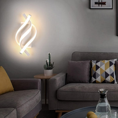 Wall Lamp 22W LED Wall Light Stairs Corridor Night Light White
