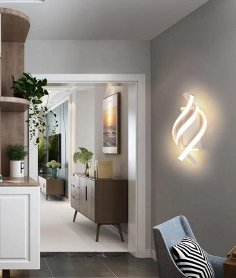 Wall Lamp 22W LED Wall Light Stairs Corridor Night Light White