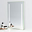 Wall LED Bathroom Mirror Cabinet Lighting with Touch Control Switch and Shaver Socket 450 x 600 mm
