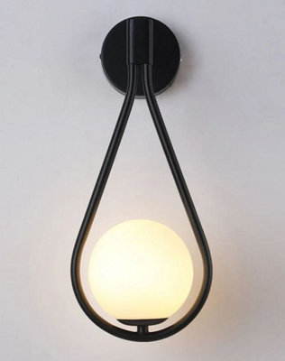 Wall Lights Indoor Wall Sconce LED E27 Black Wall Lamp Ball 5W