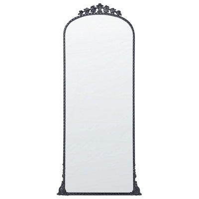 Wall Mirror 114 cm Black LIVRY