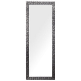 Wall Mirror 130 cm Silver AJACCIO