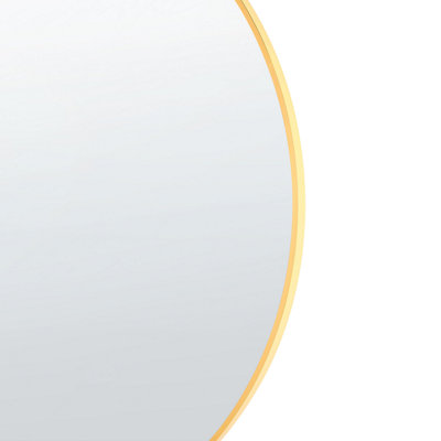 Wall Mirror 80 cm Gold ANNEMASSE - 4