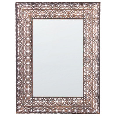 Wall Mirror 90 cm Copper DEHRADUN