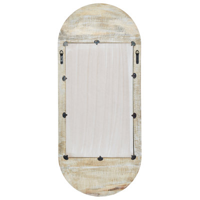 Wall Mirror BRIANT 56 cm 130 cm Wood White