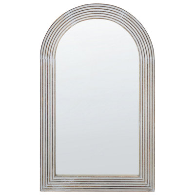 Wall Mirror CHANDON 65 cm 107 cm Wood White