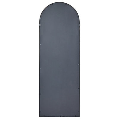 Wall Mirror CROSSES 60 cm 170 cm Metal Black