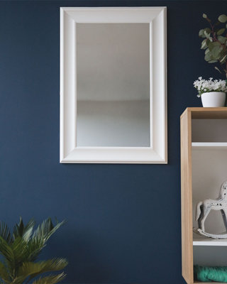 Wall Mirror LUNEL 60 cm 90 cm White