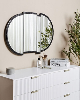 Wall Mirror MICHERY 60 cm 90 cm Black