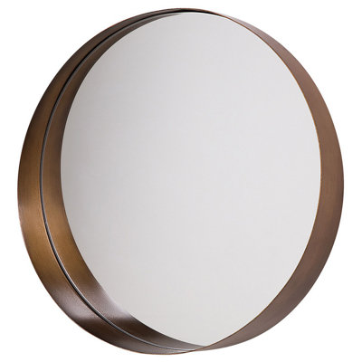 Wall Mirror PINEY 40 cm 40 cm Metal Copper